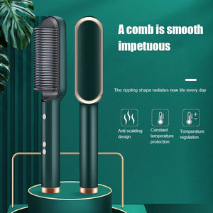 Multifunctional 2-in-1 Professional Hair Straightener Comb.
