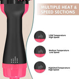 One Step 3 in 1 Hair Dryer and Volumizer / Hot Air Brush - Comb For Drying, Straightening, and Curling