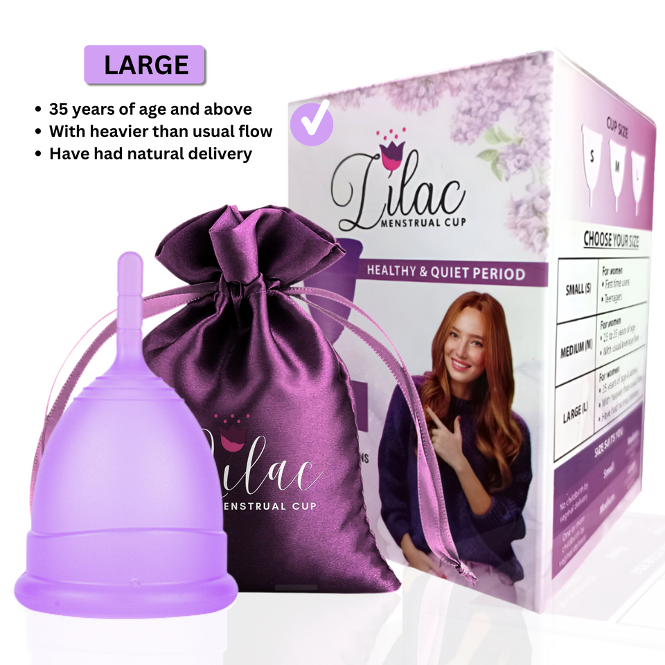 Lilac Menstrual Cup
