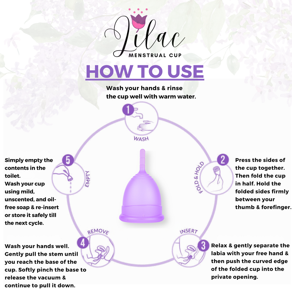 Lilac Menstrual Cup