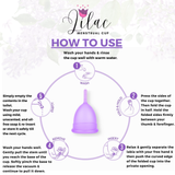Lilac Menstrual Cup